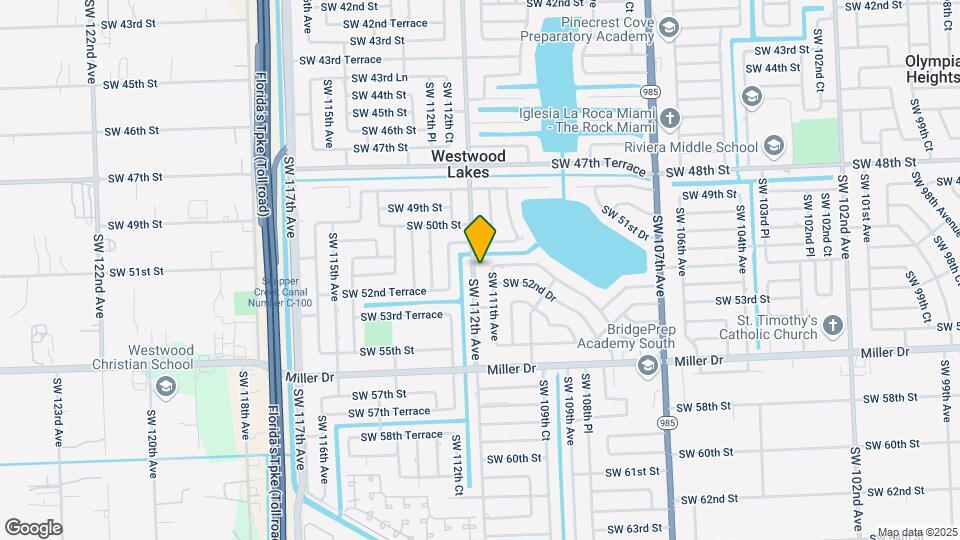 5115 SW 112th Ave Map and Location Details