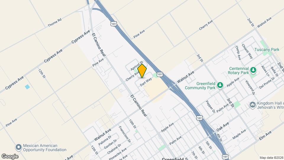 789 McDonald Way Map and Location Details