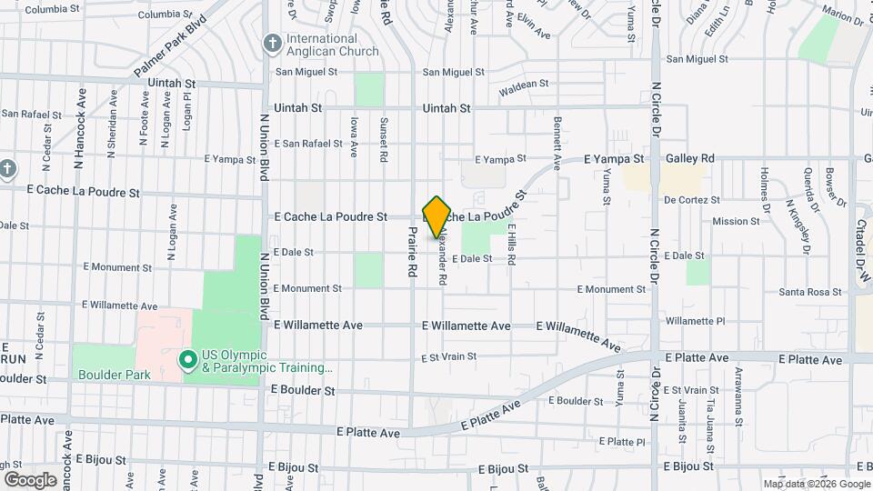 806 Alexander Rd Mapa y Detalles de la Ubicación