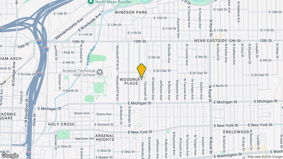 679 Woodruff Pl E Dr Map and Location Details