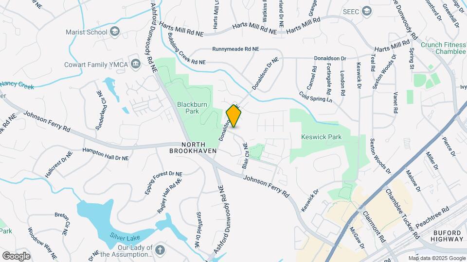 3551 Blair Cir NE Map and Location Details