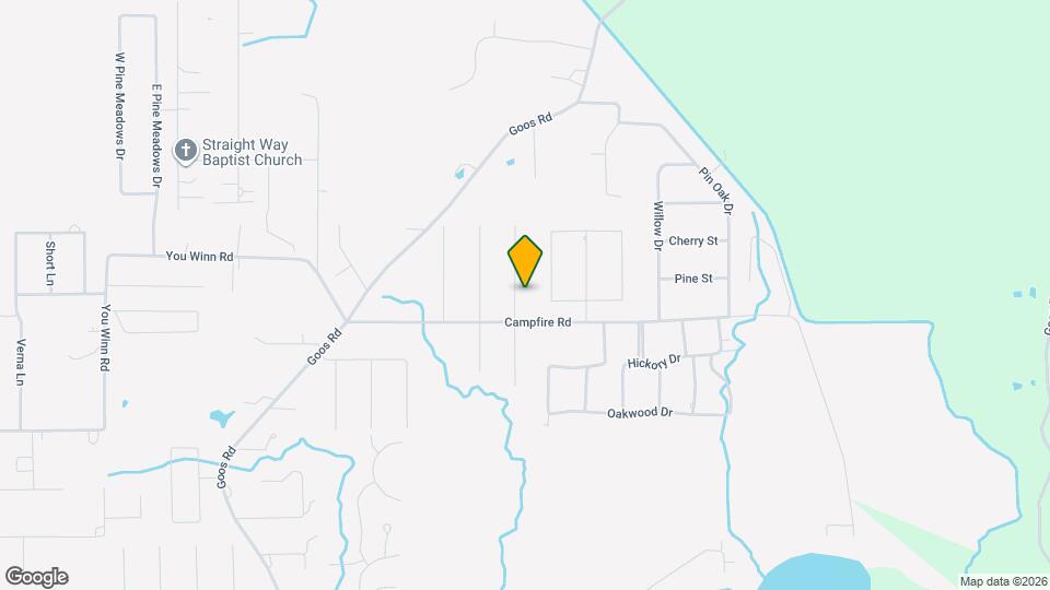 1110 Athens Dr Map and Location Details