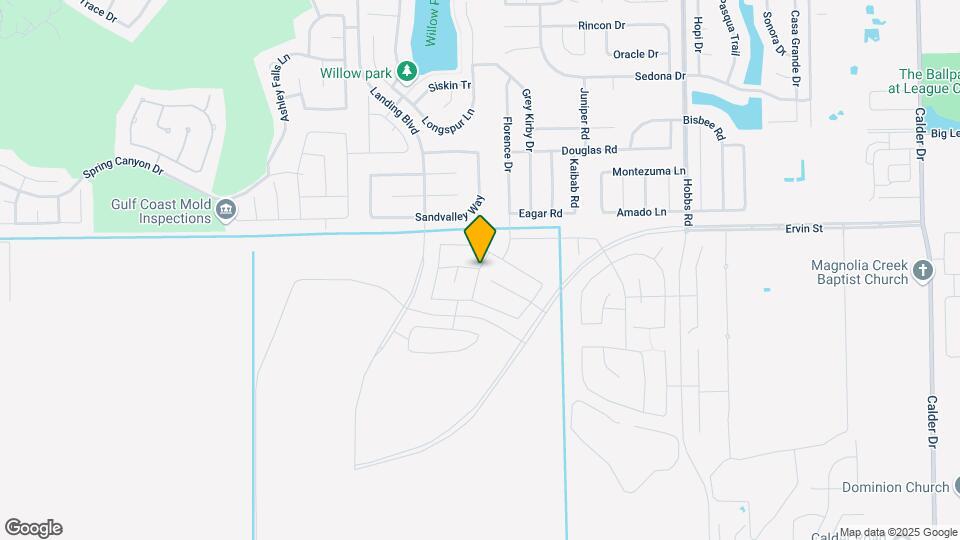 2811 Gridley Manor Ln Map and Location Details