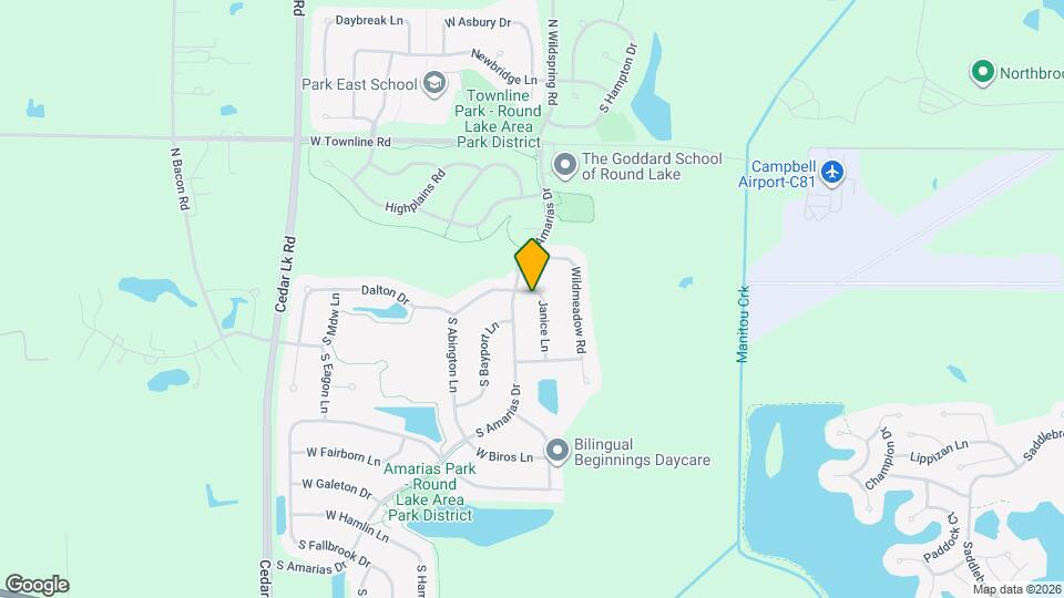 1334 Janice Ln Mapa y Detalles de la Ubicación