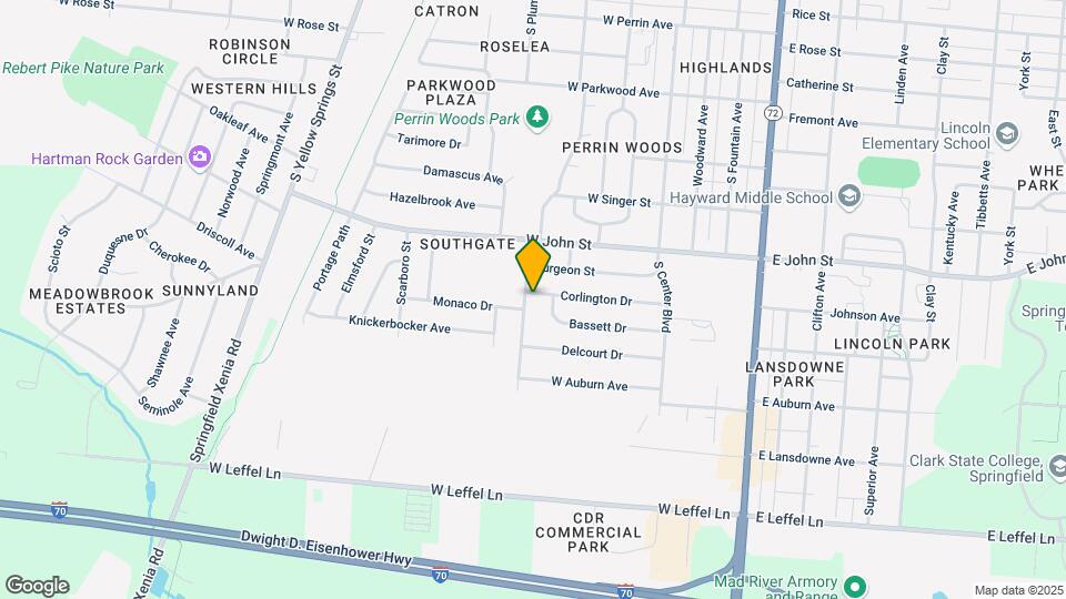 319 Corlington Dr Map and Location Details