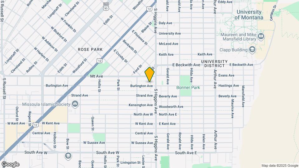 116 Burlington Ave Map and Location Details