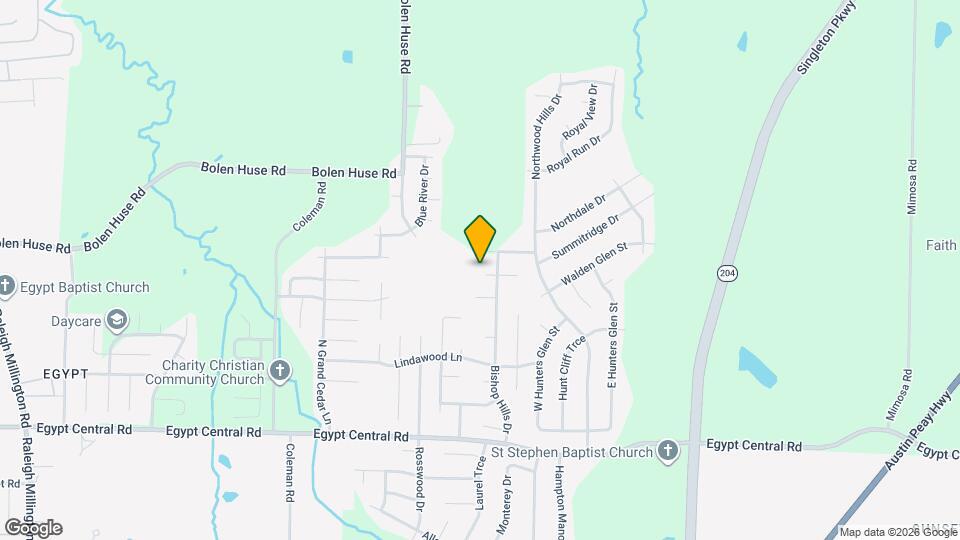 4712 W Bending Oaks Cv Mapa y Detalles de la Ubicación