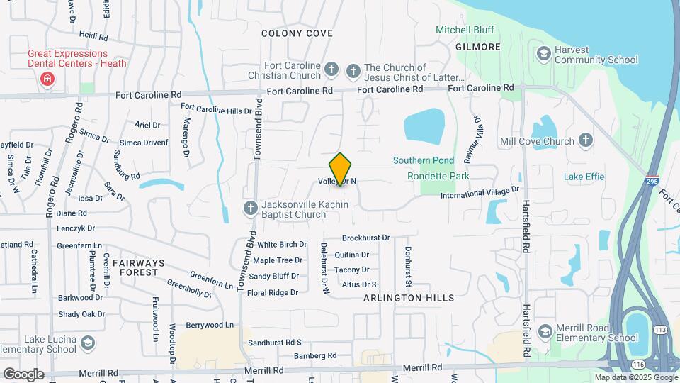 3416 Lawn Tennis Dr Map and Location Details