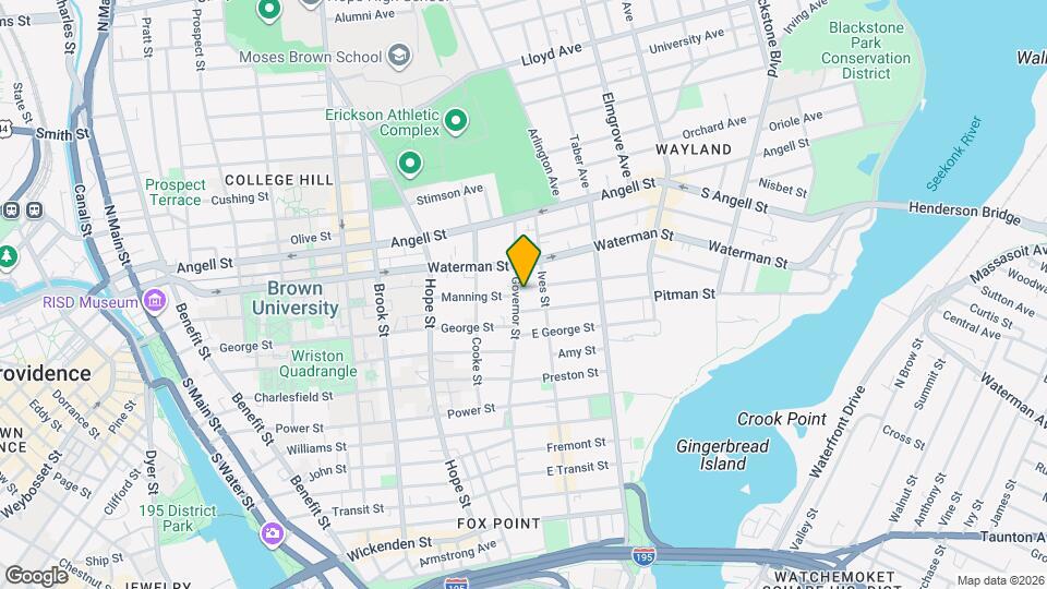 181 Governor St Map and Location Details