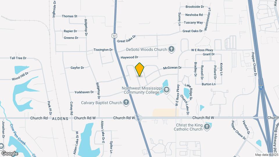 5320 Woodchase Dr Map and Location Details