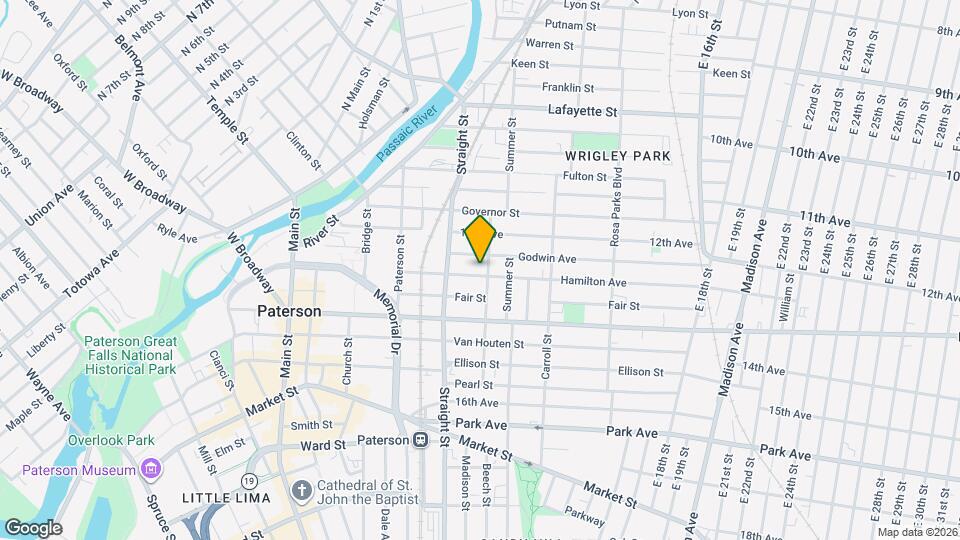 169 Hamilton Ave Map and Location Details