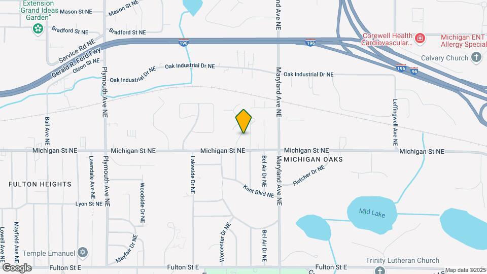 432 Somerset Dr NE Map and Location Details