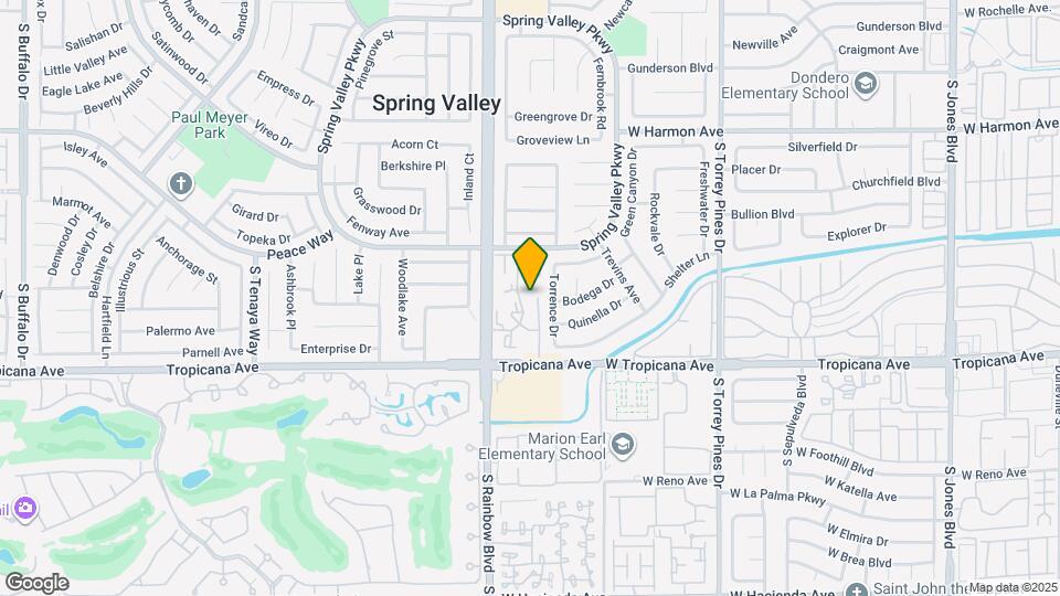 4806 Nara Vista Way Map and Location Details