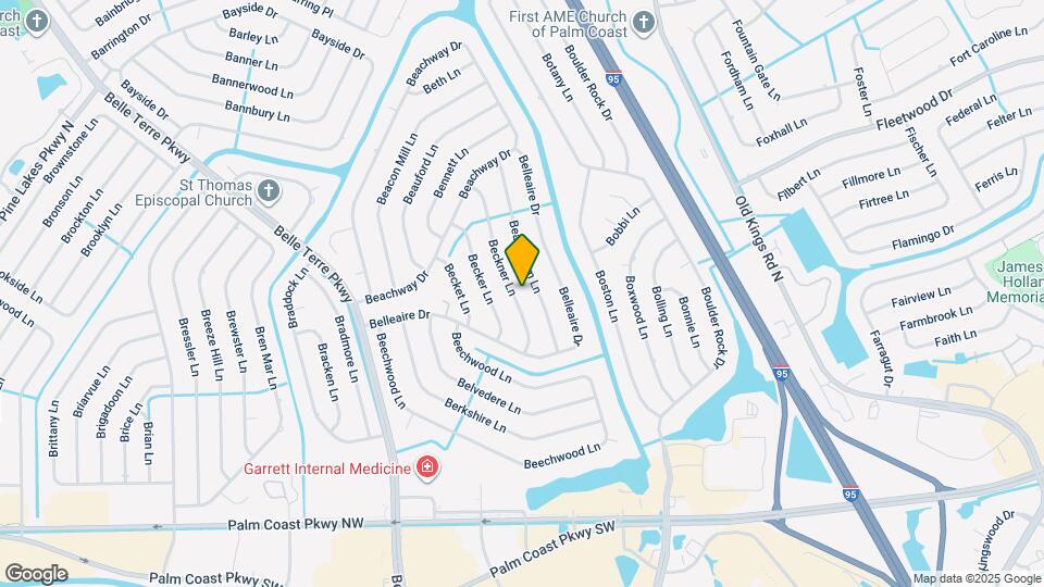 61 Beckner Ln Map and Location Details