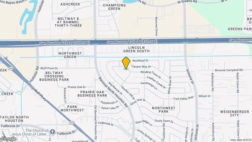 7211 Winding Trace Dr Map and Location Details