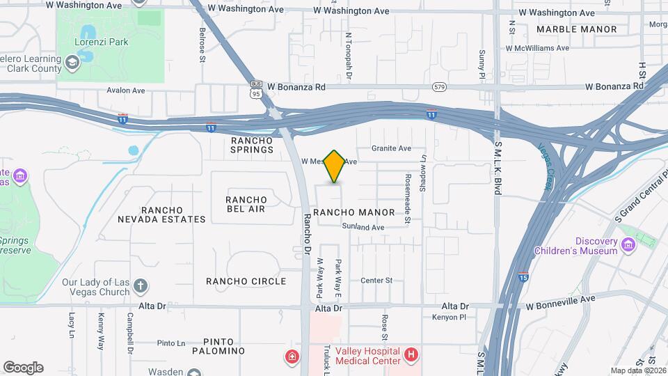 2107 Frontier Ave Map and Location Details