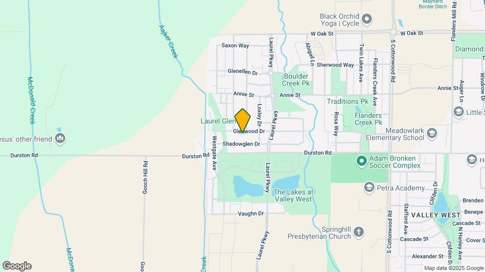 4634 Glenwood Dr Map and Location Details