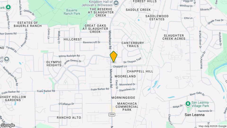11417 Lost Maples Trail Map and Location Details