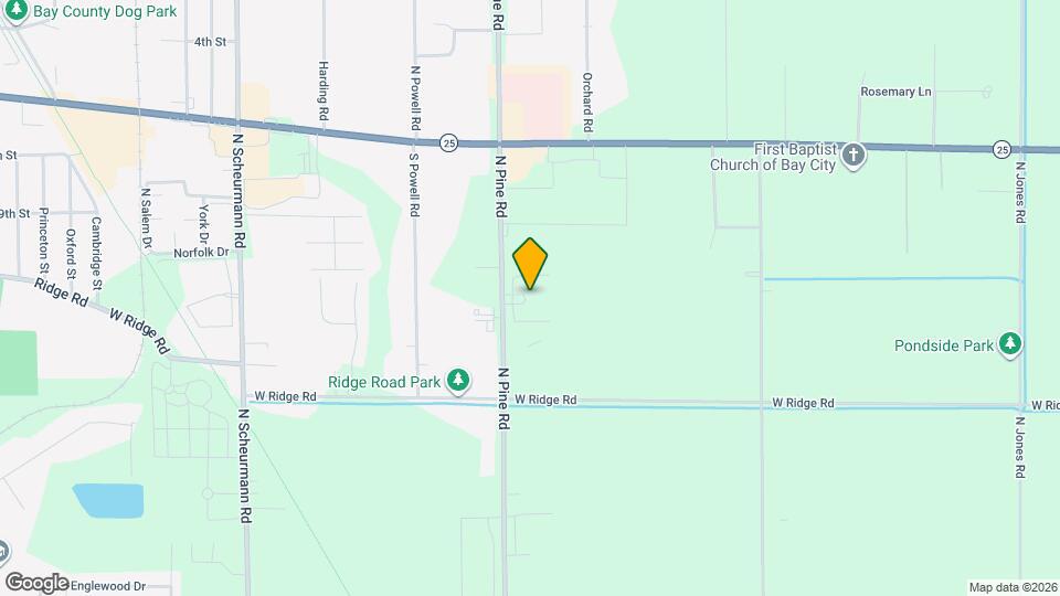 Pineview Apartments (55 and older community) Map and Location Details