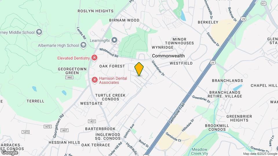 Spark Charlottesville Mapa y Detalles de la Ubicación