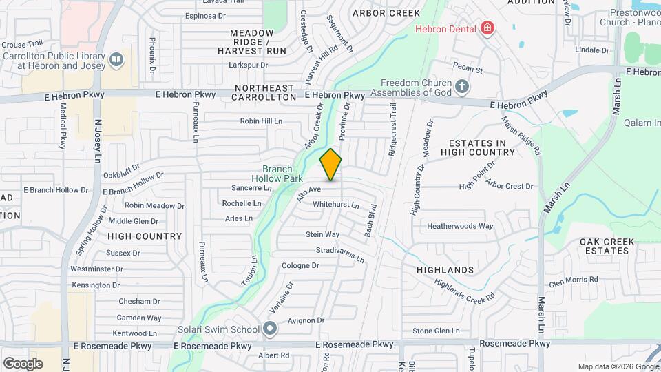 3933 Alto Ave Map and Location Details