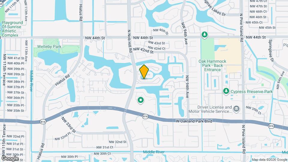 9959 Nob Hill Ct Map and Location Details