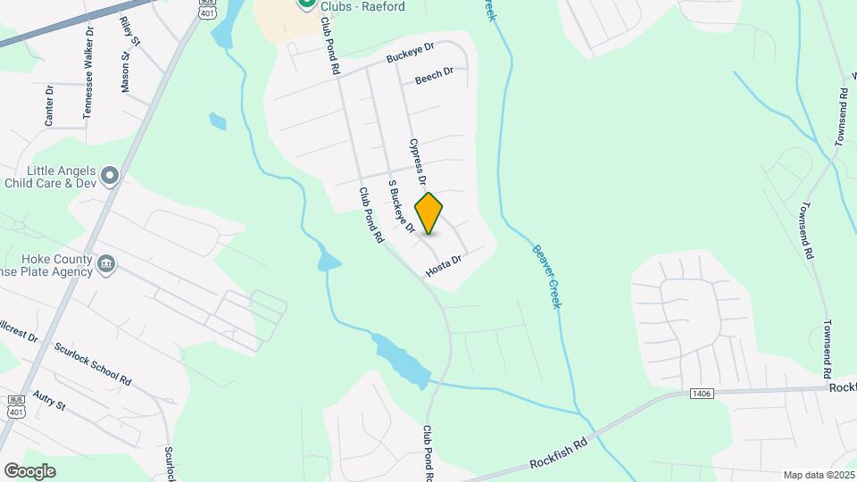 584 S Buckeye Dr Map and Location Details