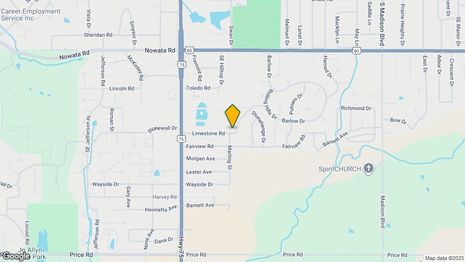 4124 Limestone Rd Map and Location Details