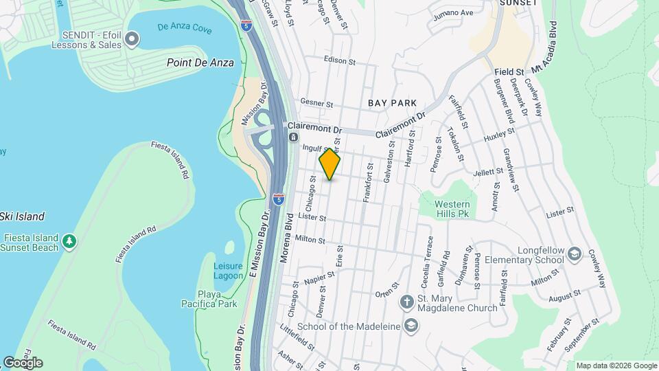 2428 Denver St, Unit 1 Map and Location Details