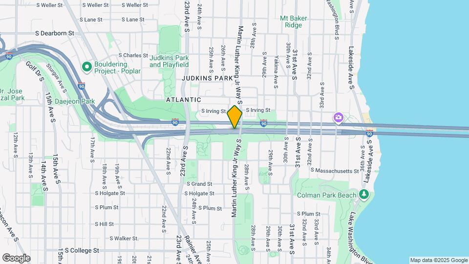 1400 Martin Luther King Jr Way S Map and Location Details