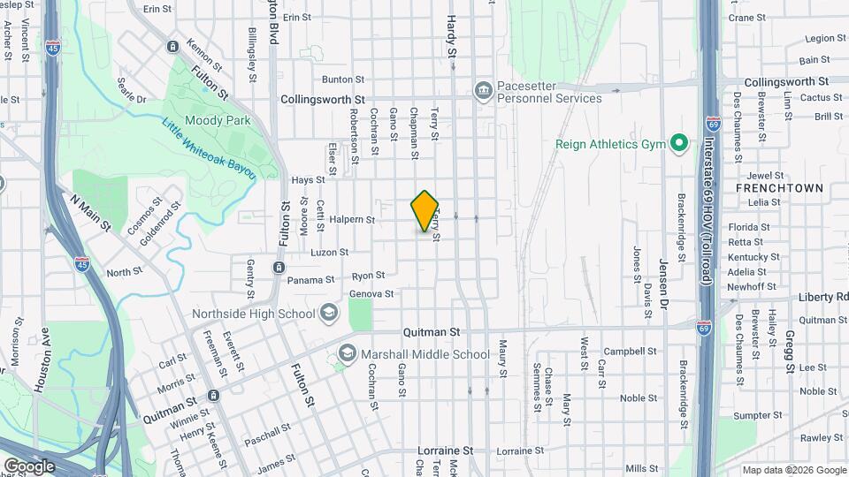 1411 Mcneil St Map and Location Details