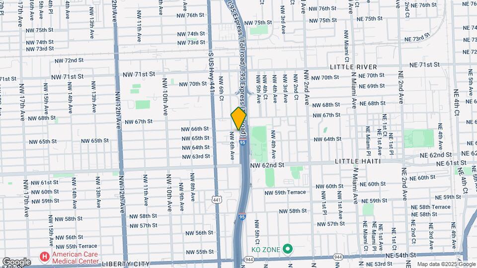 584 NW 65th St Map and Location Details