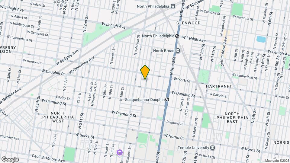 2330 N 16th St Map and Location Details