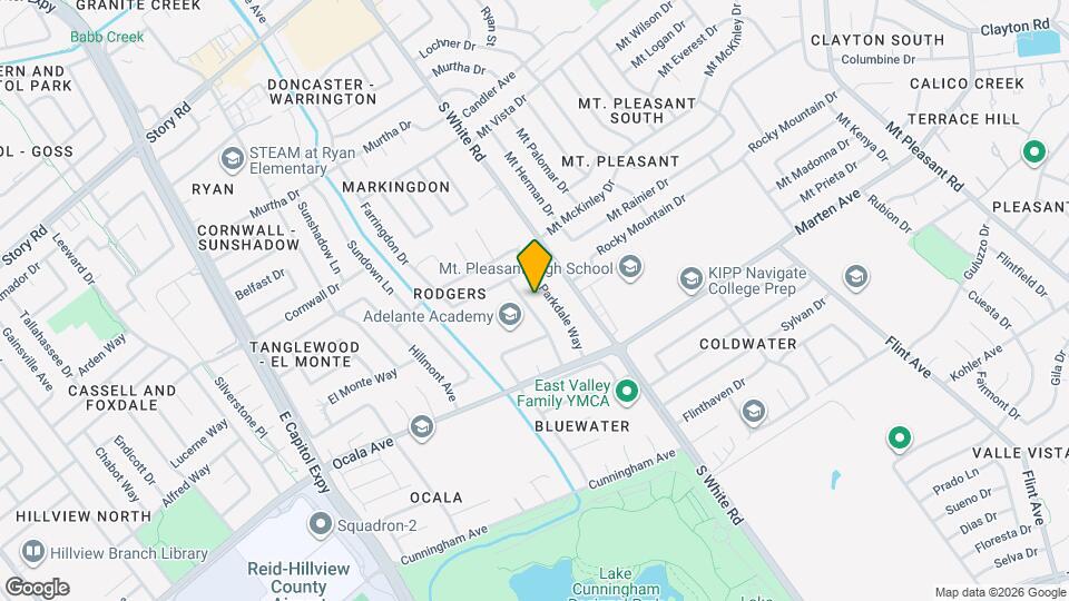 1714 Woodridge Way Mapa y Detalles de la Ubicación