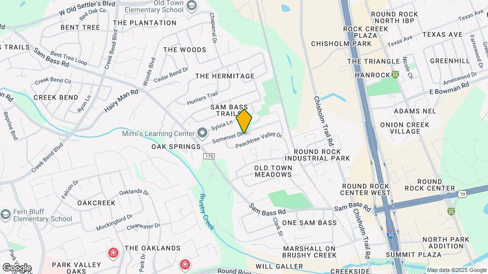 1611 Somerset Dr Mapa y Detalles de la Ubicación