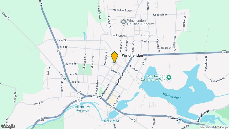 89 Spruce St Map and Location Details