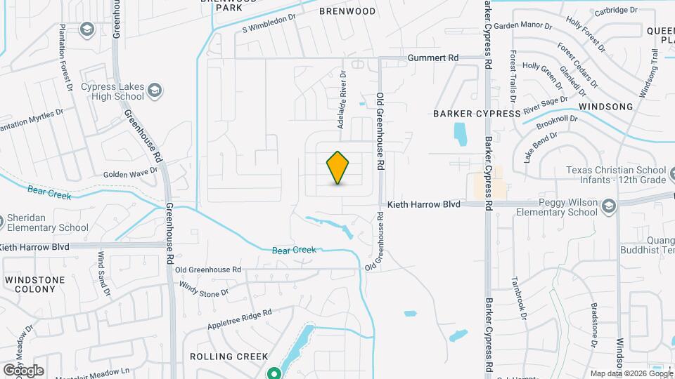 18603 Paddys Crk Trl Map and Location Details