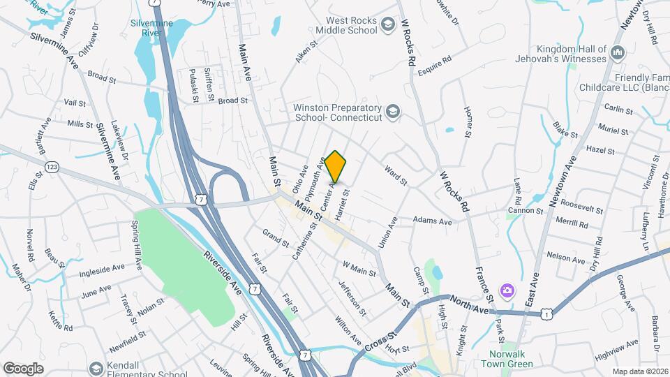 14 Center Ave, Unit 1N Map and Location Details