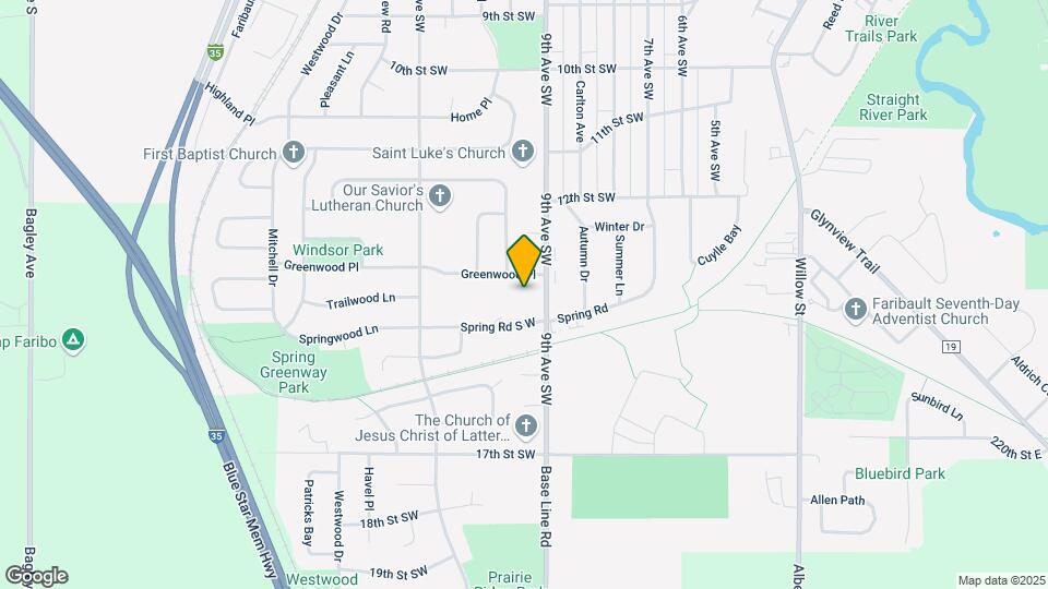 901 Greenwood Pl Map and Location Details