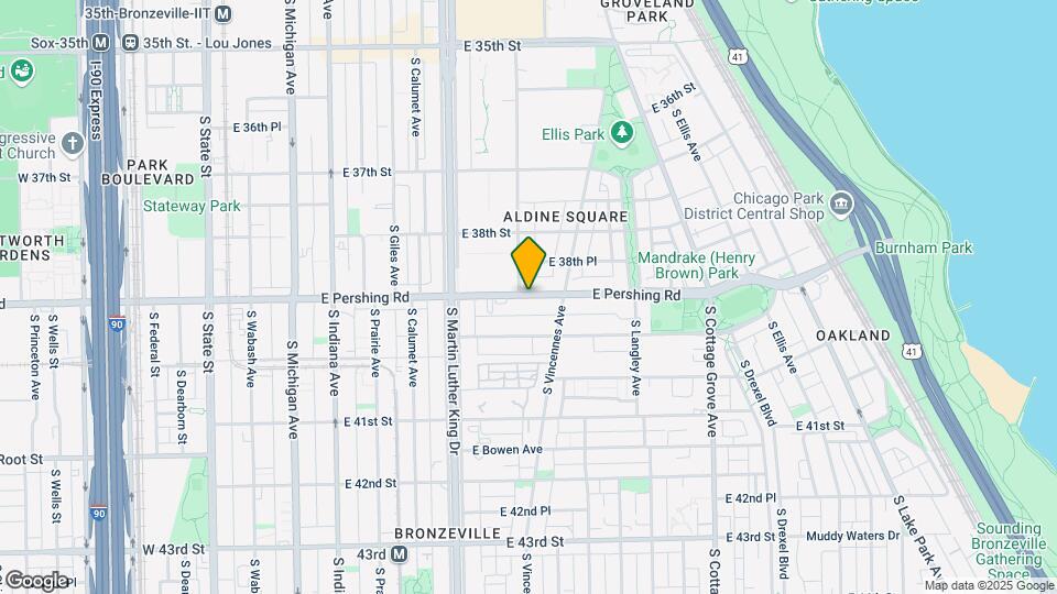 503 E Pershing Rd Map and Location Details