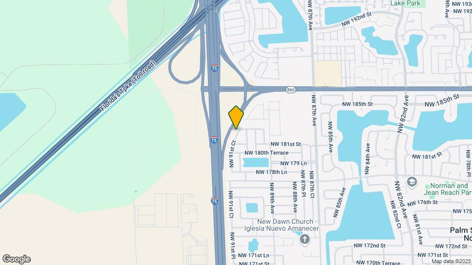 18162 NW 91st Ct Map and Location Details