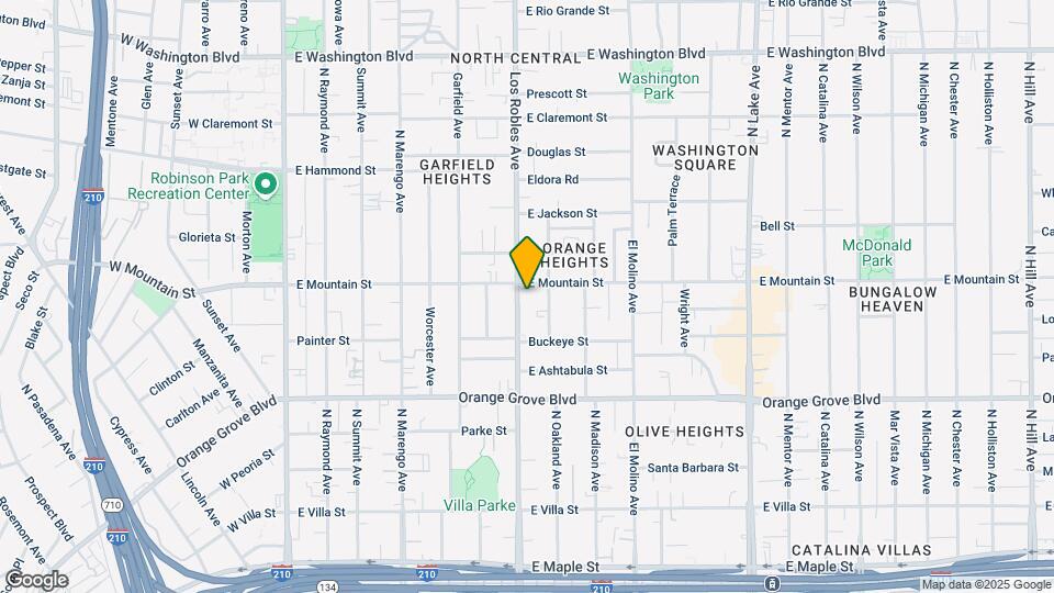 882 Los Robles Ave Mapa y Detalles de la Ubicación