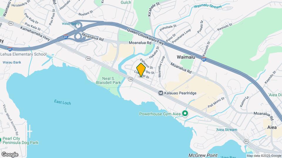 98-020 Kamehameha Hwy Mapa y Detalles de la Ubicación