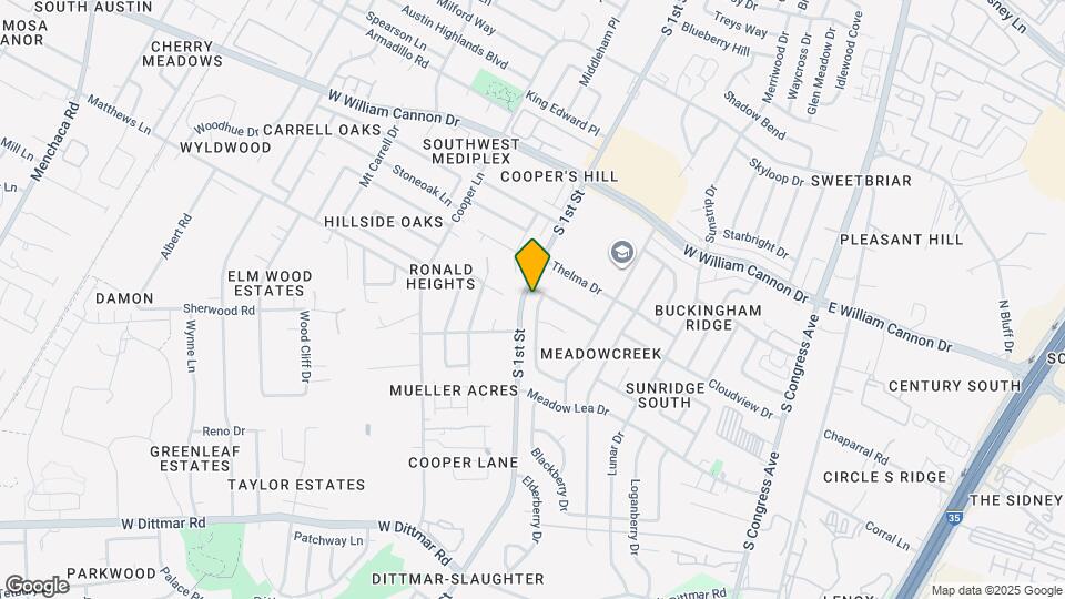 7002 Teaberry Dr Map and Location Details