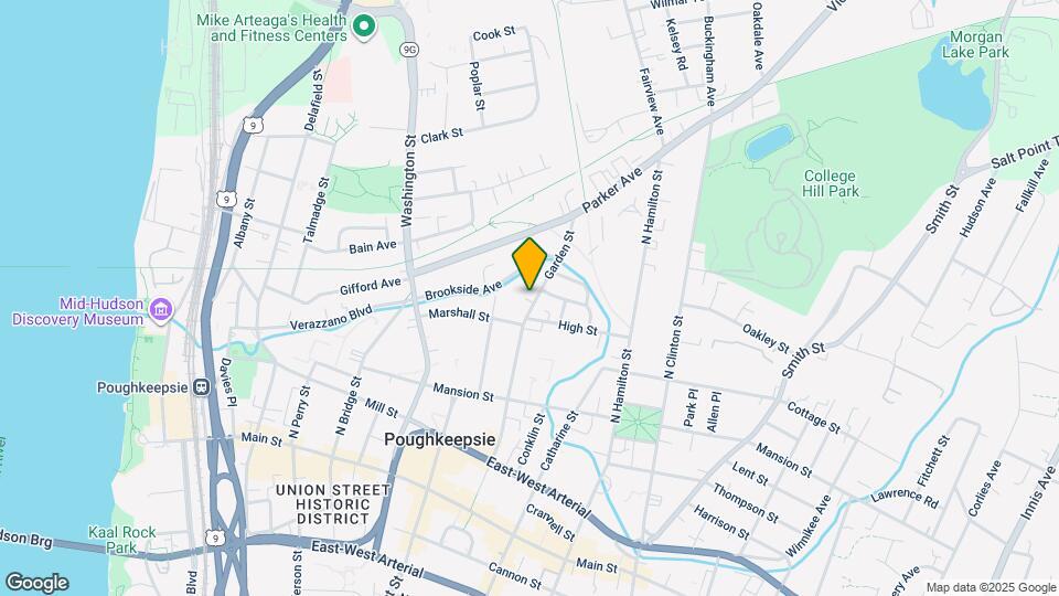 126 Garden St Map and Location Details