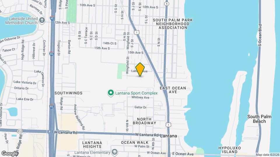 1805 Douglas St S Map and Location Details