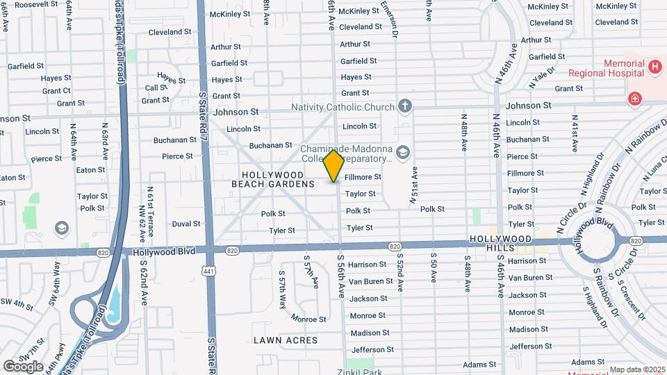 406 N 56th Ave Map and Location Details
