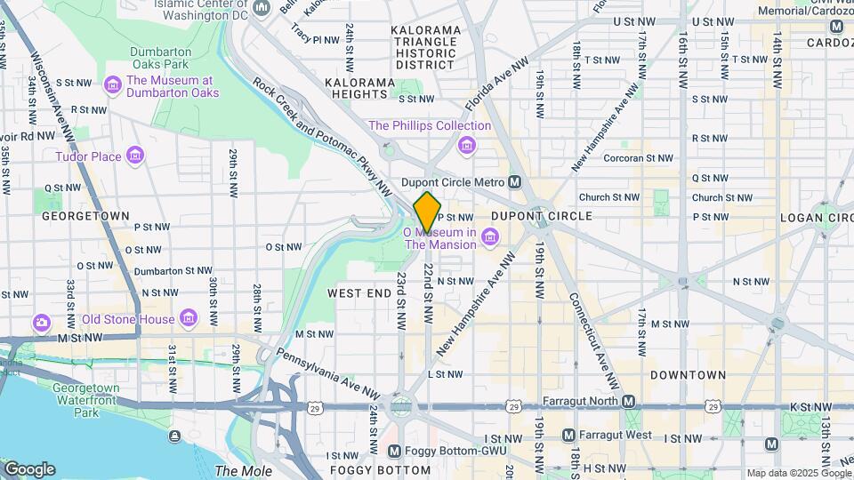 1414 22nd St NW Map and Location Details