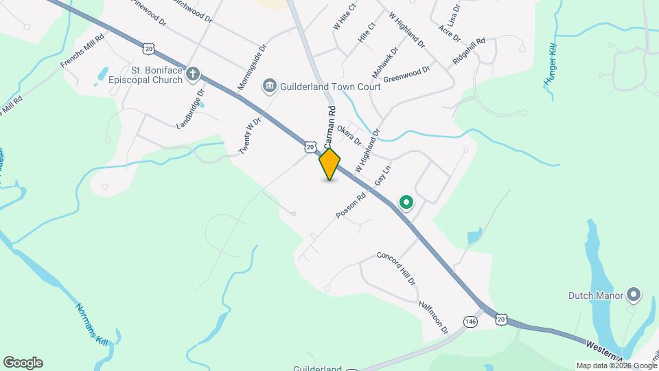 2568 Western Ave Map and Location Details