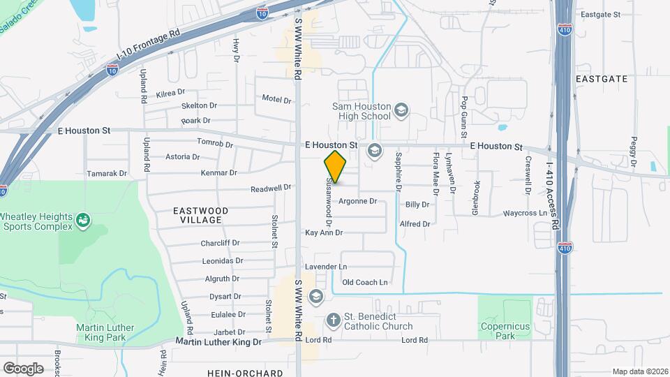 4606 Hollyspring Dr Map and Location Details